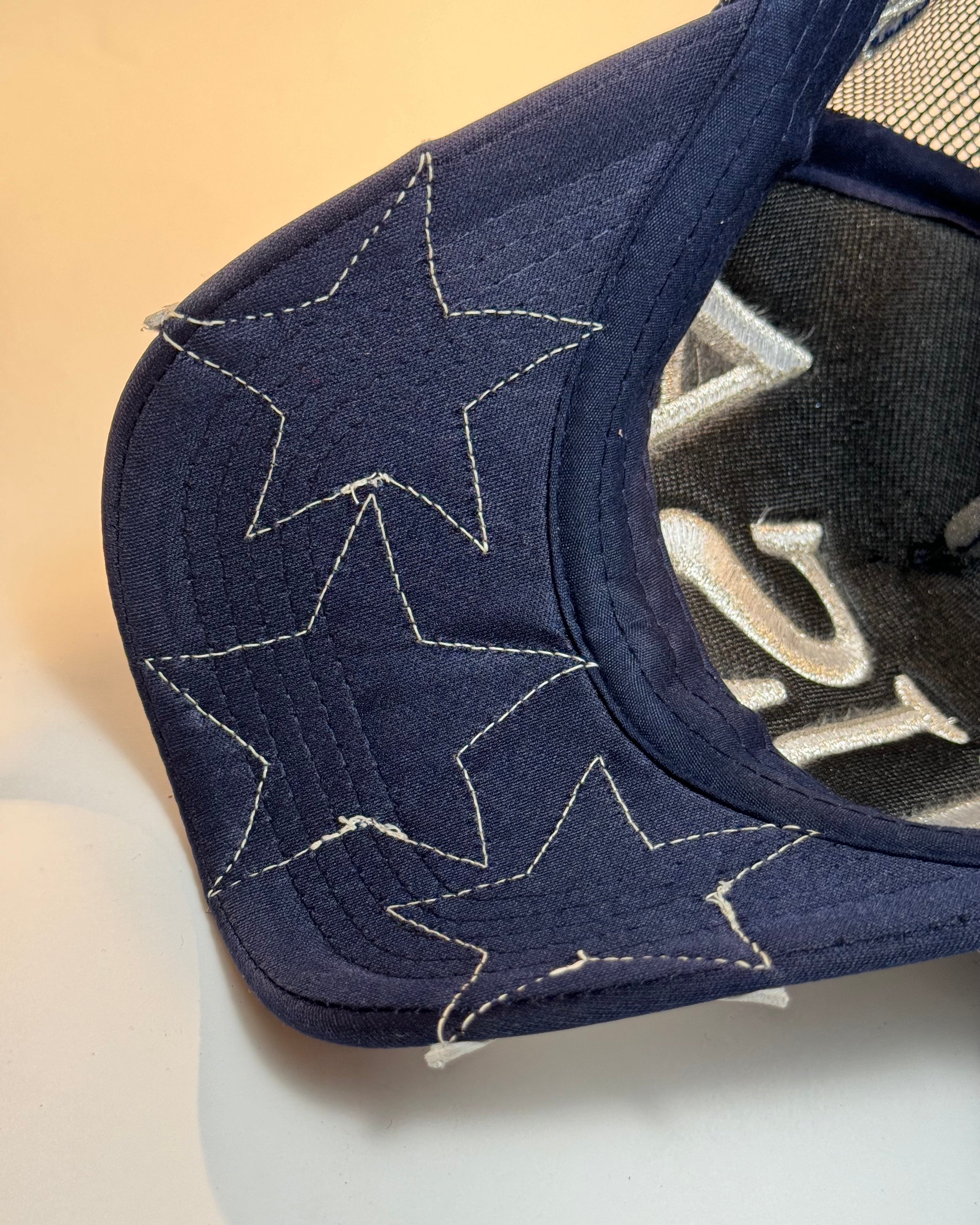 Navy Star Trucker Hat