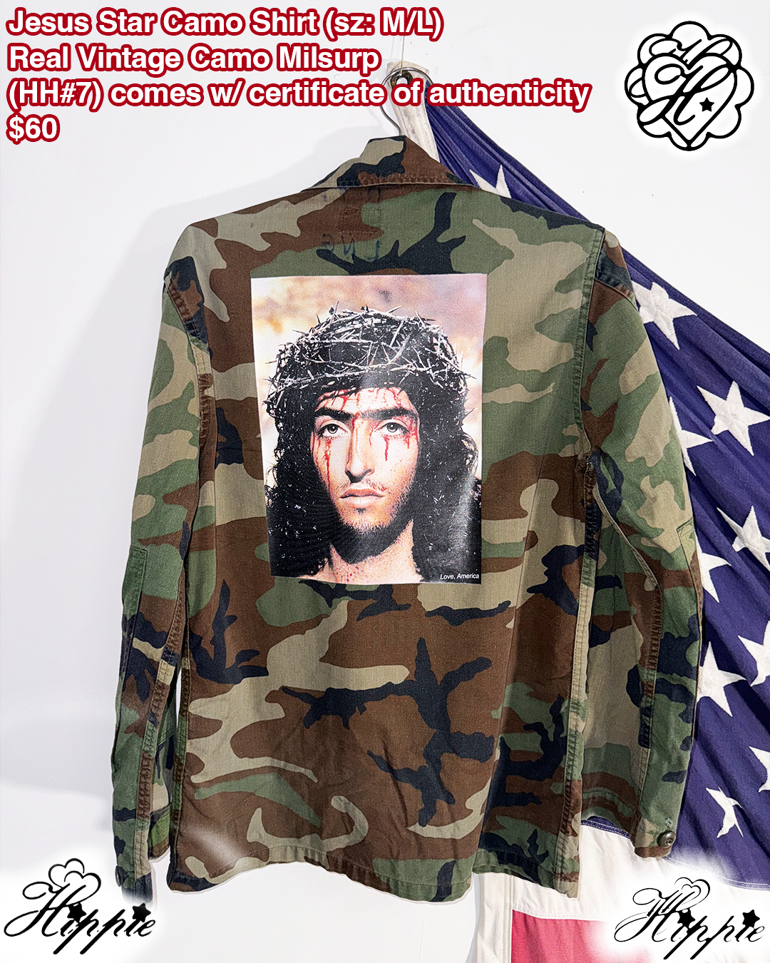 Jesus Star Camo Shirt (HH#7)